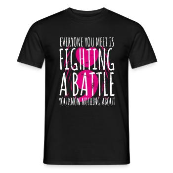 Santé mentale Dépression Motivation Anxiété Rêve - T-shirt homme - noir - Devant - AI Model Male 178 light (178cm)