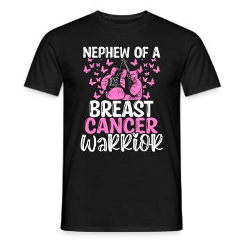 Breast Cancer Awareness Nephew Aunt Uncle - Männer T-Shirt - Schwarz - Vorne - AI Model Male 178 light (178cm)