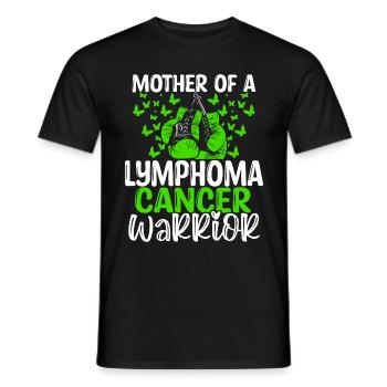 Lymphome Sensibilisation au cancer Maman Fête des mères Maman - T-shirt homme - noir - Devant - AI Model Male 178 light (178cm)
