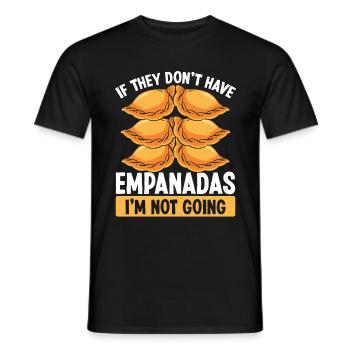 Empada Lover S’ils n’ont pas Empanadas ColombiaE - T-shirt homme - noir - Devant - AI Model Male 178 light (178cm)