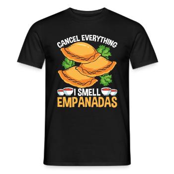Empada Lover Annuler tout Empanadas Colombie - T-shirt homme - noir - Devant - AI Model Male 178 light (178cm)