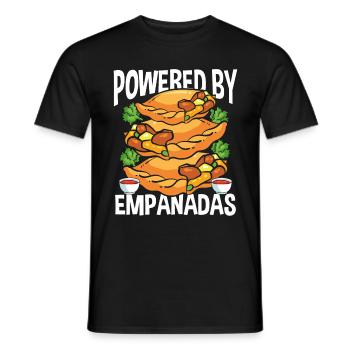 Empada Lover propulsé par Empanadas Maker Colombia - T-shirt homme - noir - Devant - AI Model Male 178 light (178cm)