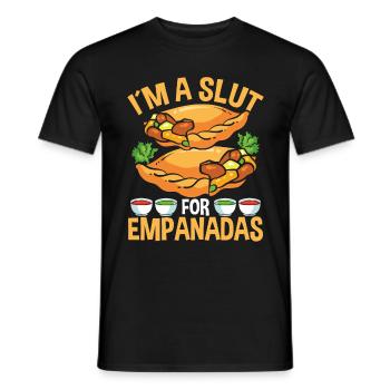 Empada Lover Empanadas Making Maker Colombie - T-shirt homme - noir - Devant - AI Model Male 178 light (178cm)