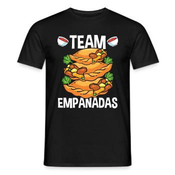 Empada Lover Team Empanadas Making Colombia - T-shirt homme - noir - Devant - AI Model Male 178 light (178cm)