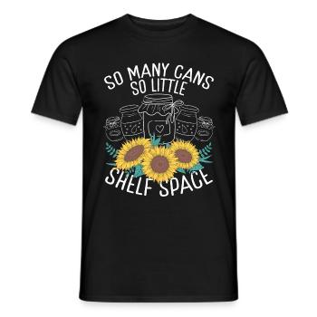 Food Perservation Canning Season Homesteading - Männer T-Shirt - Schwarz - Vorne - AI Model Male 178 light (178cm)