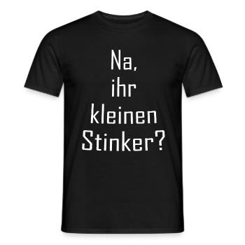 Na, ihr kleinen Stinker? - Männer T-Shirt - Schwarz - Vorne - AI Model Male 178 light (178cm)