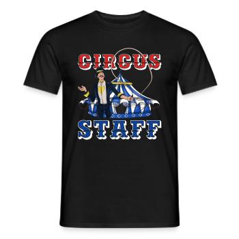 Circus Artist Carnival Circus Lovers Circus - Men's T-Shirt - black - Front - AI Model Male 178 light (178cm)