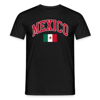 Mexique - T-shirt homme - noir - Devant - AI Model Male 178 light (178cm)
