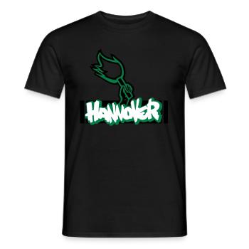 Hanover - Pyro - Men's T-Shirt - black - Front - AI Model Male 178 light (178cm)