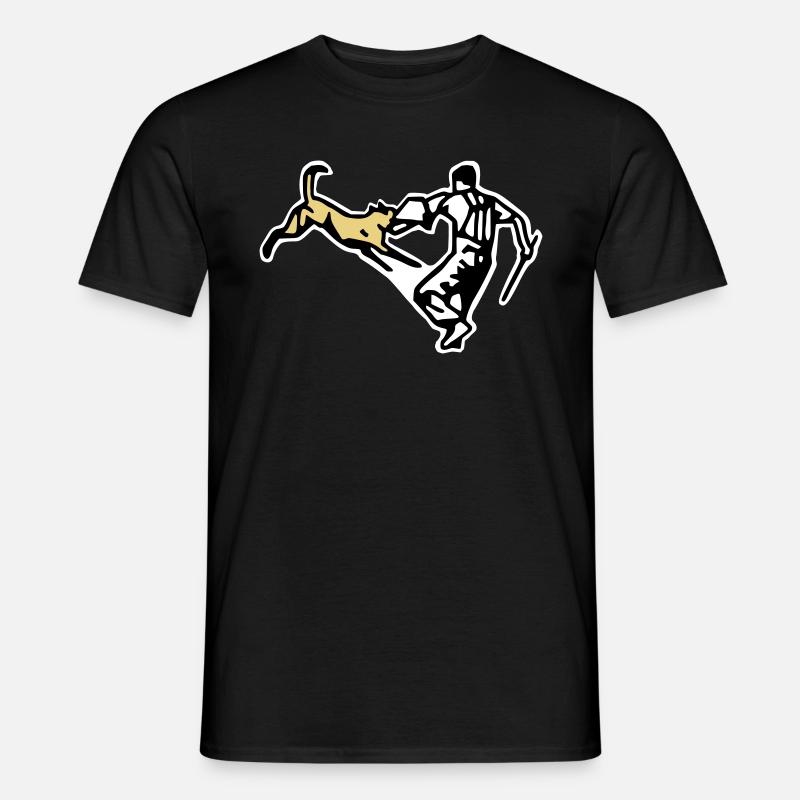 malinois defence - T-shirt homme - noir