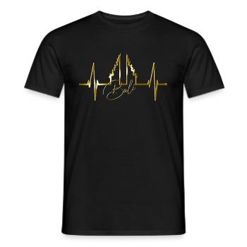 Bali Herzschlag Himmelstor Indonesien Liebe Bali - Männer T-Shirt - Schwarz - Vorne - AI Model Male 178 light (178cm)