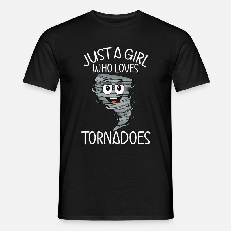 Tornado - Männer T-Shirt - Schwarz