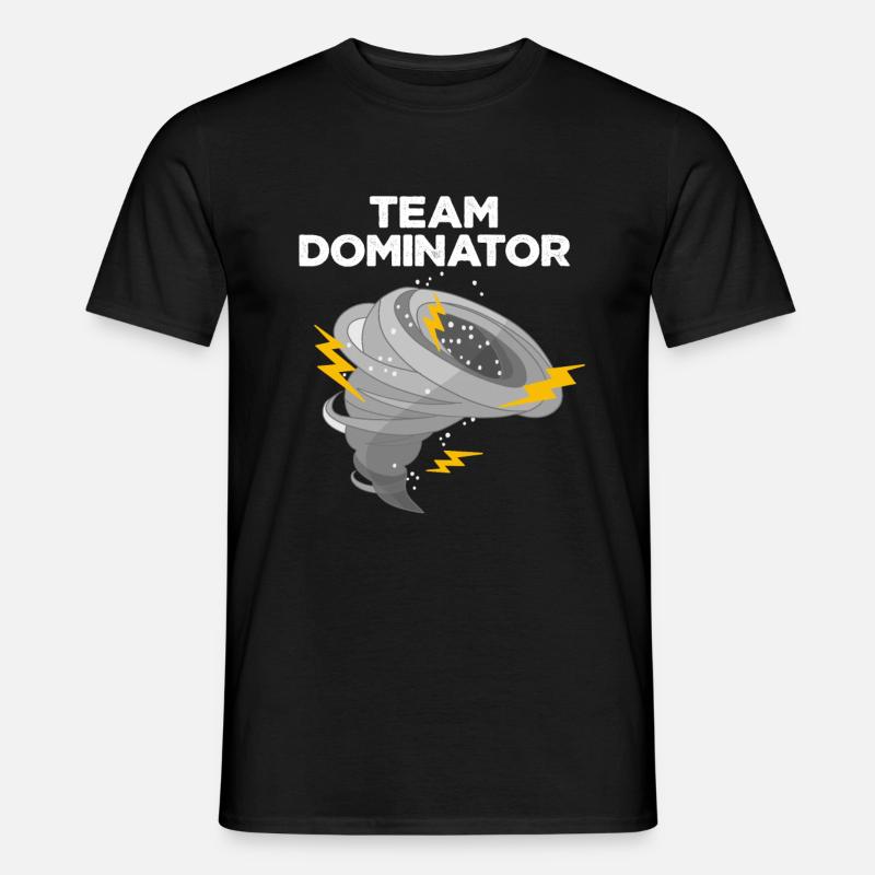 Tornado - Männer T-Shirt - Schwarz