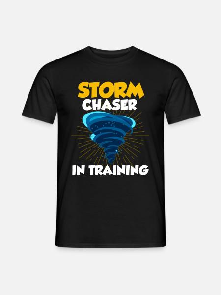 Tornado - Men's T-Shirt - black