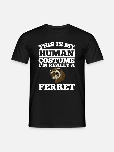 Ferret - Men's T-Shirt - black