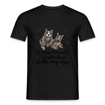 Bouvier australien - T-shirt homme - noir - Devant - AI Model Male 178 light (178cm)