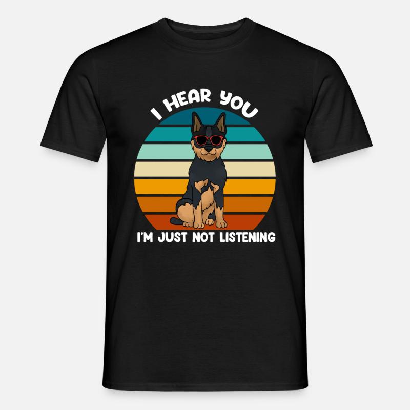Australian Cattle Dog - Männer T-Shirt - Schwarz
