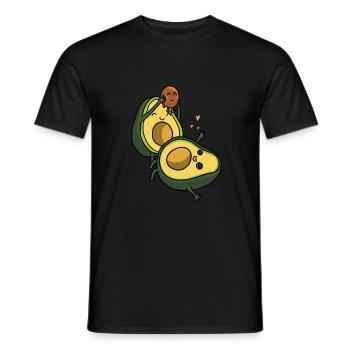 Avocado Baby - Men's T-Shirt - black - Front - AI Model Male 178 light (178cm)
