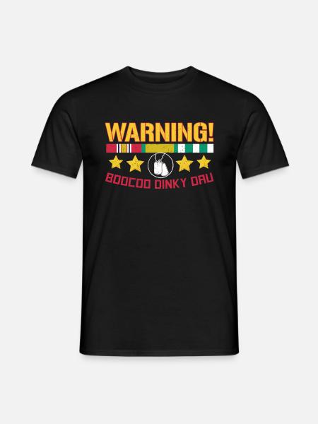 Vietnam Veteran - Men's T-Shirt - black