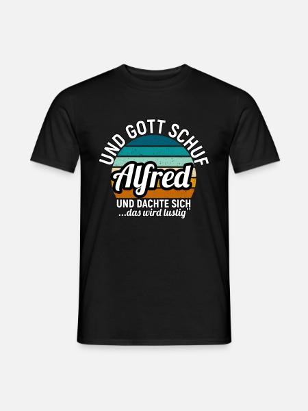 Andre - Männer T-Shirt - Schwarz