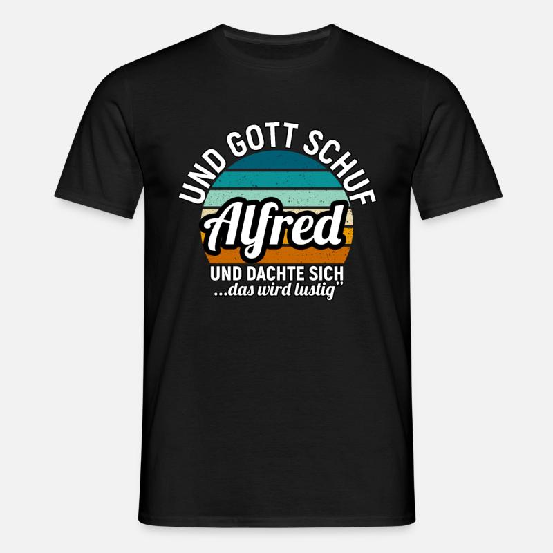 Andre - Männer T-Shirt - Schwarz