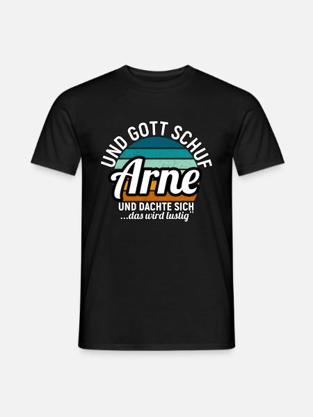 Arnold - Männer T-Shirt - Schwarz