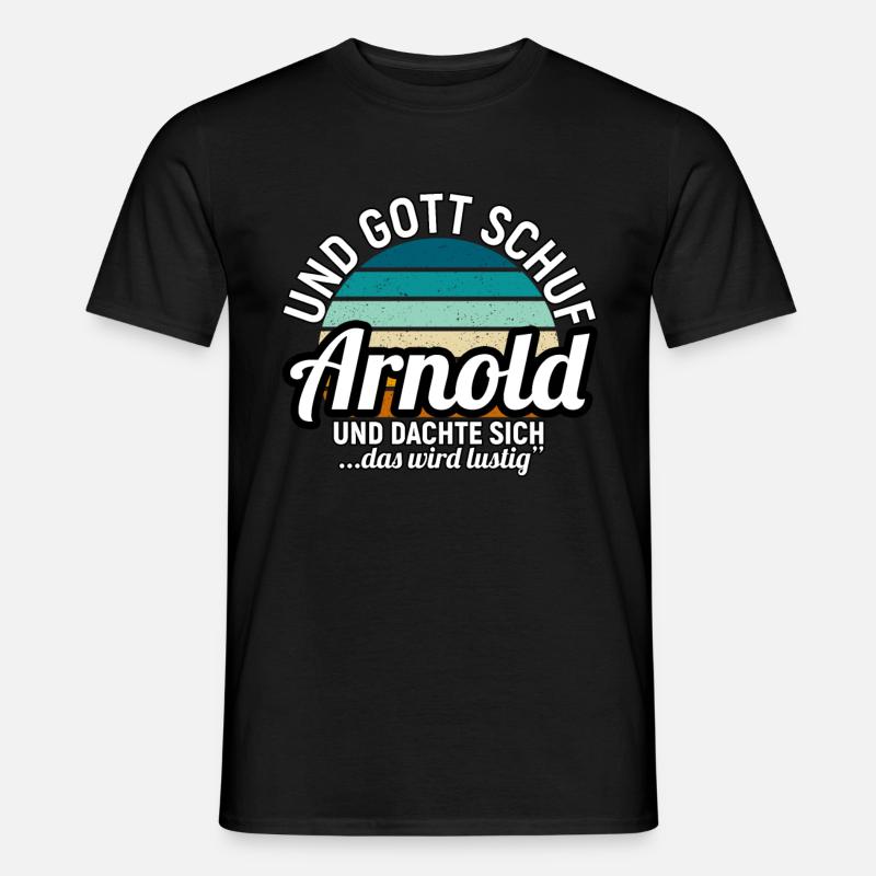 Artur - Männer T-Shirt - Schwarz