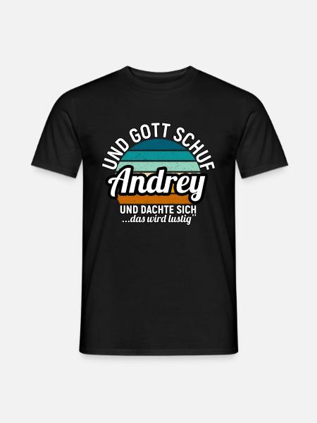 Armin - Männer T-Shirt - Schwarz
