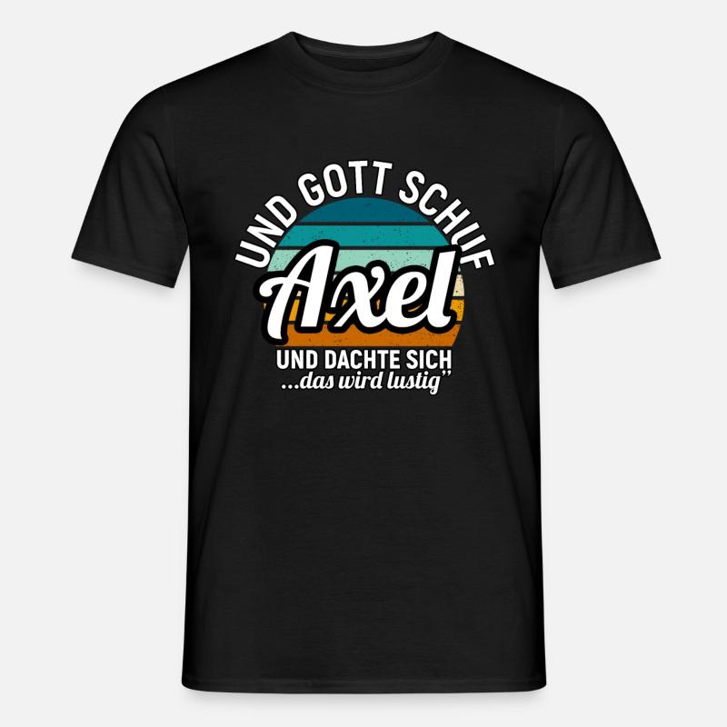 Ben - Männer T-Shirt - Schwarz