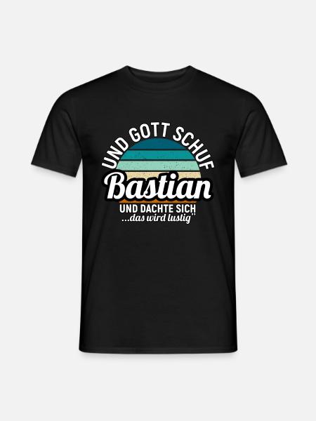 Benedict - Männer T-Shirt - Schwarz