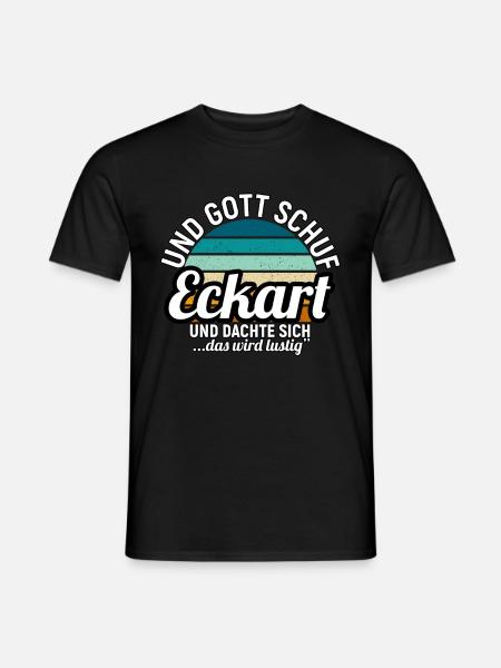 Egon - Männer T-Shirt - Schwarz