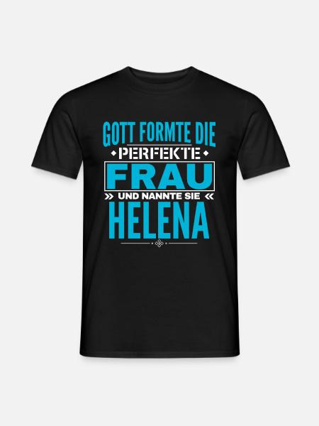 Helena Name Design - Men's T-Shirt - black