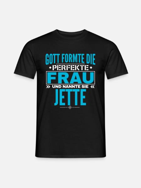 Jette Name Design - Men's T-Shirt - black