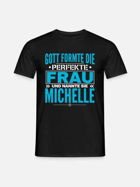 Michelle Name Design - Men's T-Shirt - black