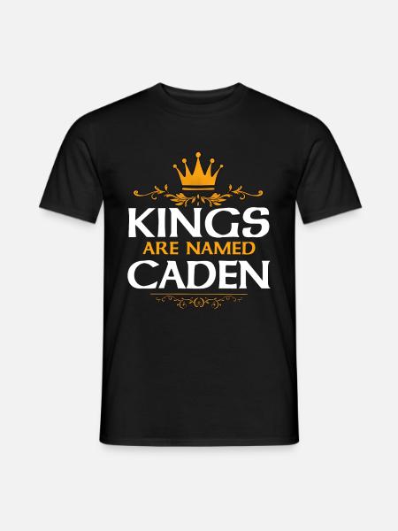 Caden - T-shirt homme - noir