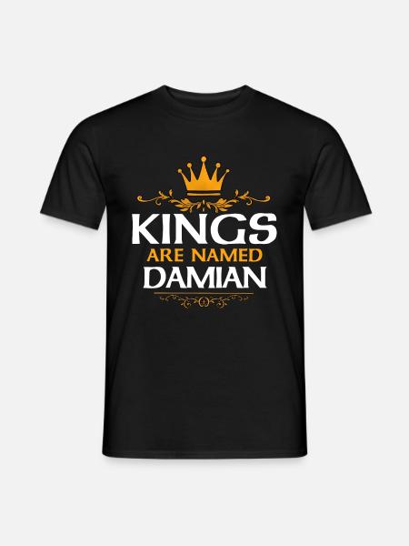 Damian - Men's T-Shirt - black
