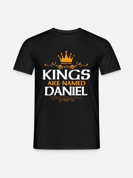 Daniel - T-shirt homme - noir
