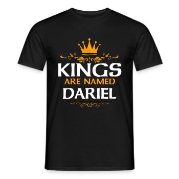 Stéphanie - T-shirt homme - noir - Devant - AI Model Male 178 light (178cm)