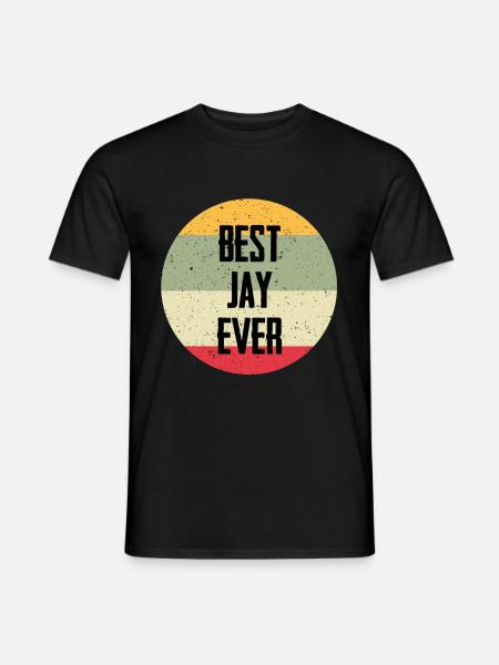 Best Jay Ever - Men's T-Shirt - black