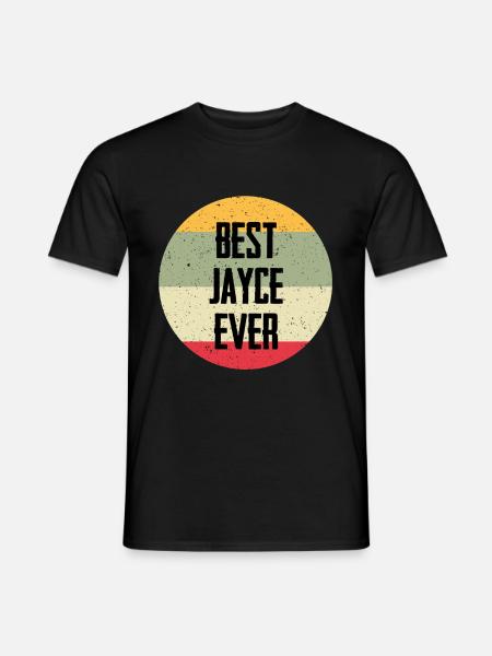Best Jayce Ever - Men's T-Shirt - black
