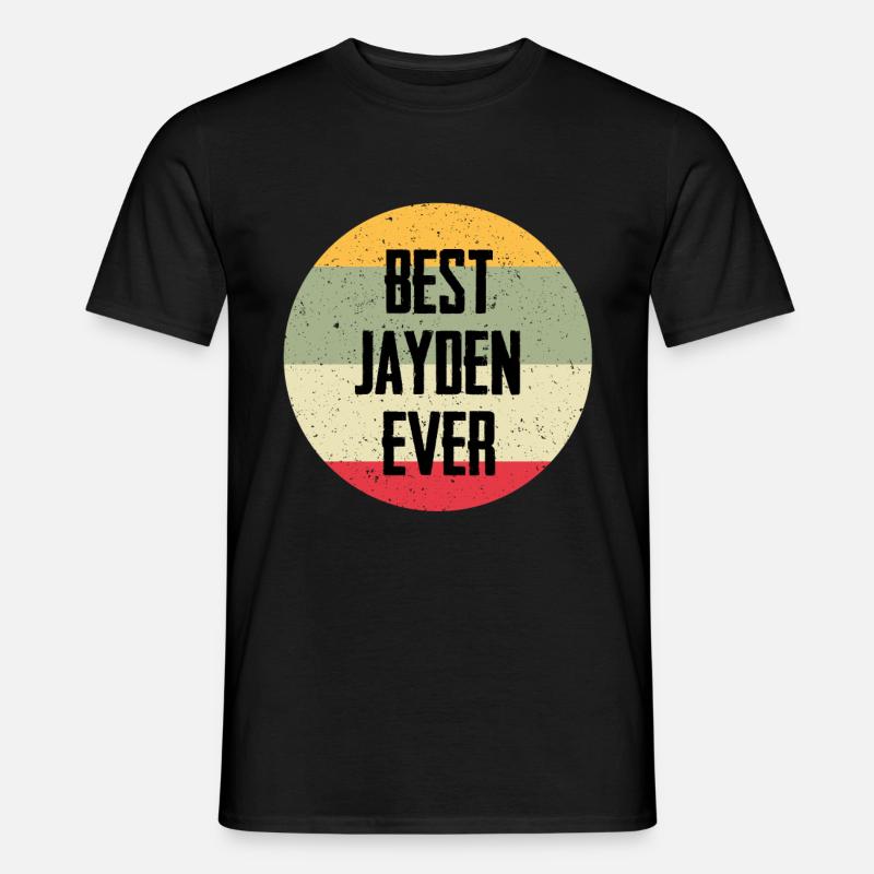 Best Jayden Ever - Männer T-Shirt - Schwarz