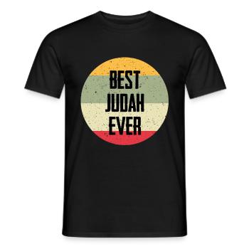 Le meilleur Juda de tous les temps - T-shirt homme - noir - Devant - AI Model Male 178 light (178cm)
