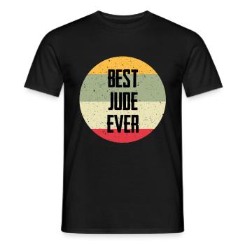 Best Jude Ever - Männer T-Shirt - Schwarz - Vorne - AI Model Male 178 light (178cm)