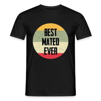 Le meilleur Mateo de tous les temps - T-shirt homme - noir - Devant - AI Model Male 178 light (178cm)