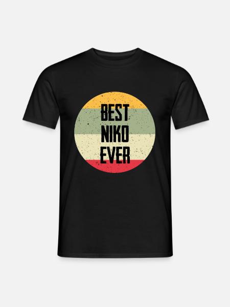 Best Niko Ever - Men's T-Shirt - black