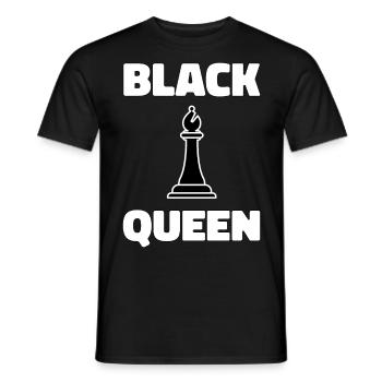 Mois de l’histoire des Noirs Black Lady Gift Copy - T-shirt homme - noir - Devant - AI Model Male 178 light (178cm)