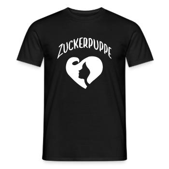 Poupée Sugar Cute Girl Girly - T-shirt homme - noir - Devant - AI Model Male 178 light (178cm)