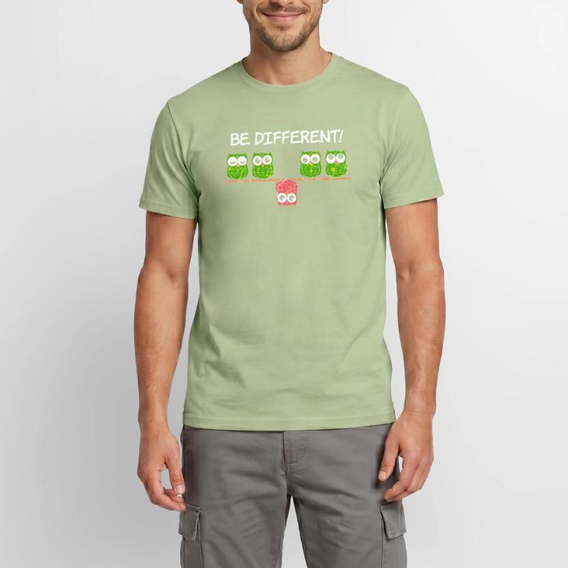 Different Speziell Einzigartig Einmalig Anders Männer T-Shirt