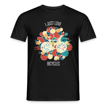 Fahrradwerkstatt Fahrradmonteurin Fahrrad - Männer T-Shirt - Schwarz - Vorne - AI Model Male 178 light (178cm)