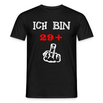 30er 30.Geburtstag 30 - Männer T-Shirt - Schwarz - Vorne - AI Model Male 178 light (178cm)